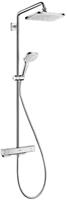 hansgrohe Showerpipe Croma E 280 1jet chrom mit Brausethermostat-"41062848"