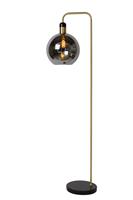 Lucide vloerlamp Julius - grijs - 28x44x158 cm