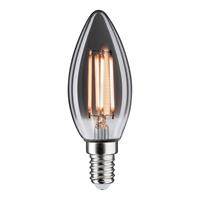 LED-Kerzenlampe E14 4W 2.200K Rauchglas, dimmbar