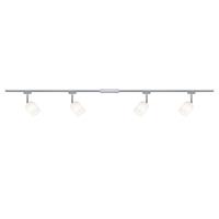 URail Schienensystem-Set Blossom 4-flammig Chrom, Satin - PAULMANN