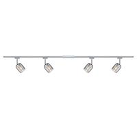 Paulmann Schienensystem-Sets URail Set G10 Blossom Rauch Chrom matt max. 4x10W Schienensystem, (0,22 cm), (1tlg.)