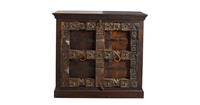 Sideboard ALMIRAH-14 100x45x90cm braun recyceltes Holz, - SIT