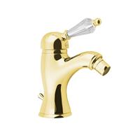 Sapho Bidetmengkraan  Kirké Retro Kristal 1-hendel Gebogen 18.2 cm Goud (incl. clickwaste)