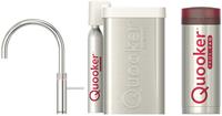 Quooker Fusion Round Chroom met PRO3 boiler en CUBE reservoir 5-in-1 kraan