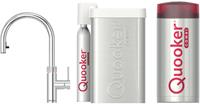 Quooker Flex Chroom met COMBI+ boiler en CUBE reservoir 5-in-1 kraan