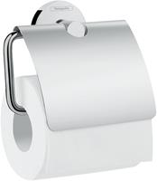 Papierrollenhalter UNIVERSAL LOGIS mit Deckel, Wandmontage chrom 41723000 - Hansgrohe