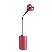 Hansa LED-tafellamp FLOWER, hoogte 475 mm, koraalrood