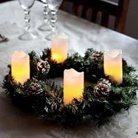 Best Season 4-de set - Candle LED kaarsen, wit