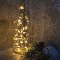 Sirius Sneeuwvlokken-lichtketting LED Nynne 20-l.