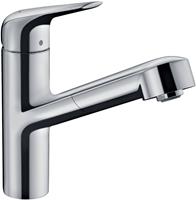 hansgrohe hansgrohe Einhebel-Küchenmischer 150 M42 DN 15, mit Ausziehauslauf chrom