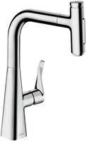 hansgrohe Spültischmischer 240 Metris Select M71 Ausziehbrause 2jet sBox chrom-'41065317'