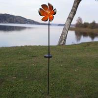 Best Season LED lamp op zonne-energie Melilla, bloem