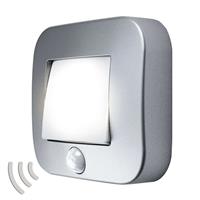 Ledvance Nightlux Hall nachtlamp met sensor zilver