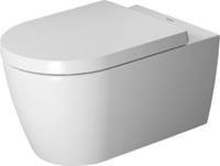 Duravit Me by Starck hangend toilet Rimless 57 cm, mat wit