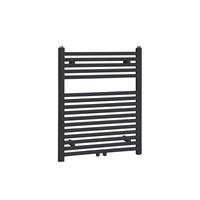 Best Design Handdoekradiator  Zero Recht 77x60 cm Zwart