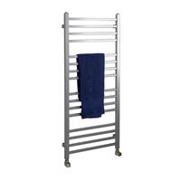 sapho Handdoekradiator  Metro Recht 45x89 cm Zilver 