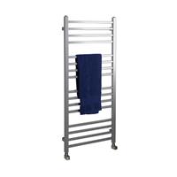 sapho Handdoekradiator  Metro Recht 50x120 cm Zilver 