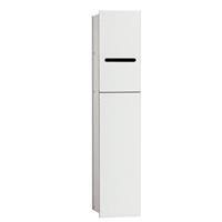 EMCO emco asis WC-Modul 2.0, links UP, 811mm,o.EB-Rahmen,alu/optiwhite