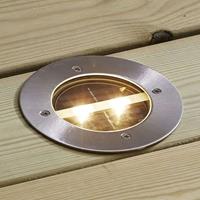 Best Season Runde LED-Solar-Einbauleuchte Decklight