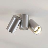 Arcchio Deckenlampe Gesina, zweiflammig, alu