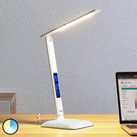 LINDBY LED bureaulamp Ludmilla m. display, wit