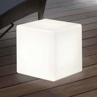 8Seasons Solar-Dekorationsleuchte LED Shining Cube, 43 cm