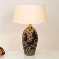 J. Holländer Tafellamp Toulouse rond, hoogte 65 cm, zwart