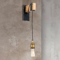 Orion Houten wandlamp met één lampje Cellar
