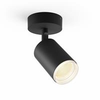 Philips Bluetooth Fugato Aufbaustrahler - weißes und farbiges Licht - 1 Licht - schwarz