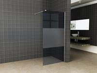 mueller Slimline 90cm douchewand rookglas met schaamband 8mm NANO glas