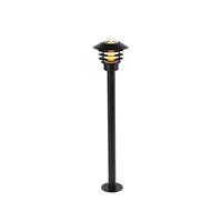 Qazqa Moderne Buitenlamp Zwart 100 Cm Ip44 - Prato