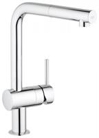 GROHE Einhand-Spültischbatterie Minta31397 L-Auslauf Niederdruck chrom