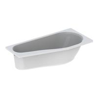 Geberit Renova Compact  Raumspar-Badewanne, Einbau, 657260000