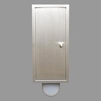etsero Brush-up inbouw toiletborstel RVS geborsteld