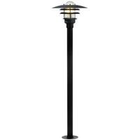 Staande lamp zwart tuinpadverlichting 'Lonstrup 32' Nordlux E27 fitting 120cm
