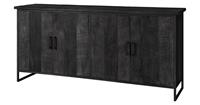 24Designs Beam Black NO.1 Dressoir 190x47x90 - Gerecycled Teakhout