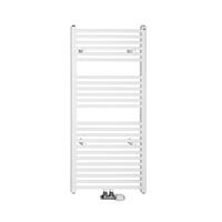 Sapho Handdoekradiator  Direct Recht Middenaansluiting 60x132.2 cm 693W Wit 