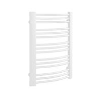 Sapho Handdoekradiator  Egeon Gebogen 59.5x81.8 cm Wit 