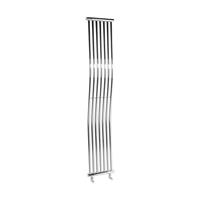 Sapho Designradiator  Onda Gebogen 30x170 cm 400W Chroom 