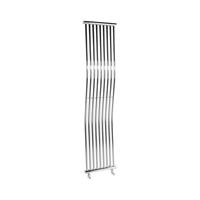 Sapho Designradiator  Onda Gebogen 40x170 cm 425W Chroom 