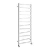 Sapho Designradiator  Zig Recht 50x133.4 cm 490W Wit 