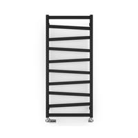 Sapho Designradiator  Zig Recht 50x109.6 cm 406W Antraciet 