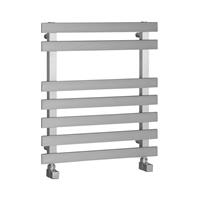 Sapho Handdoekradiator  Truva Recht 50x54.5 cm Geborsteld RVS 