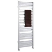 Sapho Handdoekradiator  Nevel Recht 55.5x77.3 cm 324W Zilver 