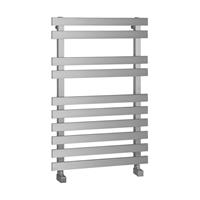 Sapho Handdoekradiator  Truva Recht 50x75 cm Geborsteld RVS 