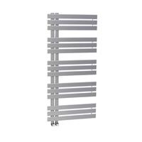 Sapho Designradiator  Silvana Recht 50x123.6 cm 561W Zilver 