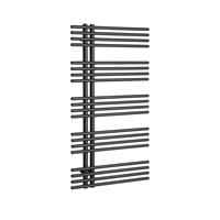 Sapho Designradiator  Nympha Recht 60x112.2 cm 354W Antraciet 