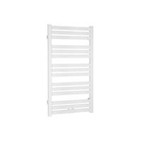 Sapho Handdoekradiator  Nevel Recht Middenaansluiting 55.5x158.3 cm 621W Wit 