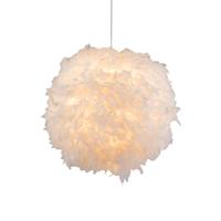 Globo Hanglamp Katunga Plastic Wit 1x E27