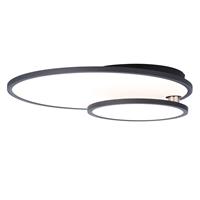 Brilliant Leuchten Bility LED Deckenaufbau-Paneel 61x45cm schwarz/weiß easyDim